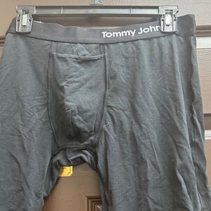 Tommy John Men's Black Boxer Briefs
